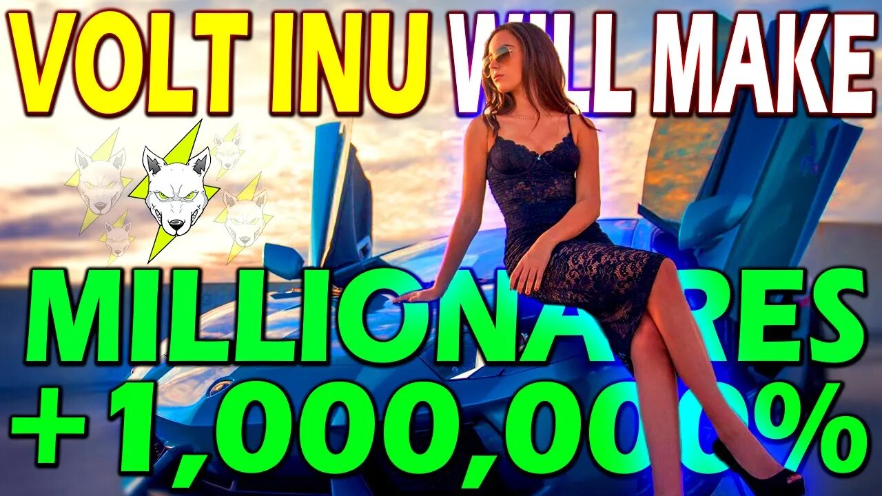 VOLT INU LUXURY LIFESTYLE ⚡Life Of Volt Inu Millionaires Manifestation!! Crypto Motivation!!