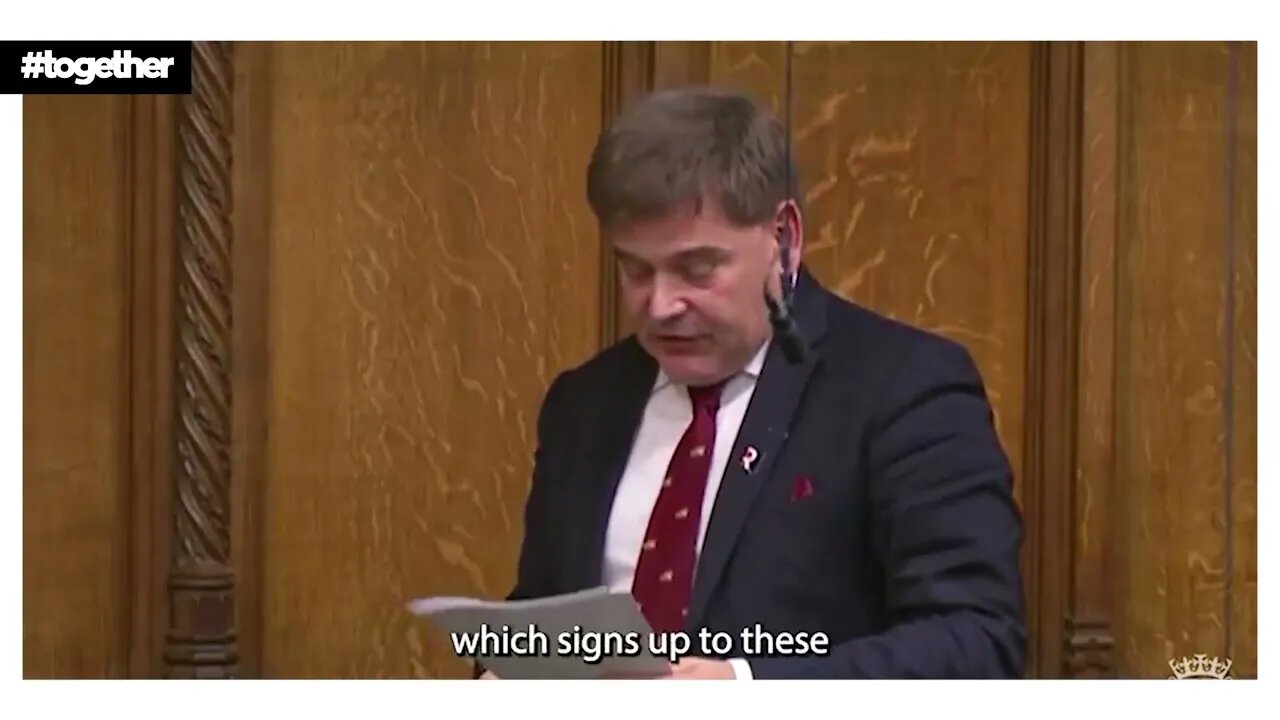 WHO's "huge power grab by unelected, unaccountable elite" - Andrew Bridgen MP