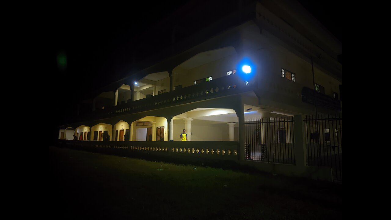 night time village of Bangladesh