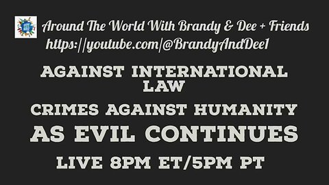 Subscribe & Join the Conversation Today! - Around The World With Brandy and Dee