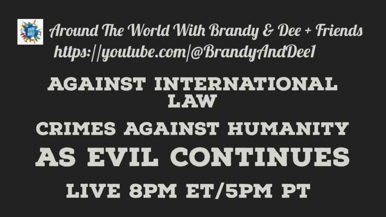 Subscribe & Join the Conversation Today! - Around The World With Brandy and Dee