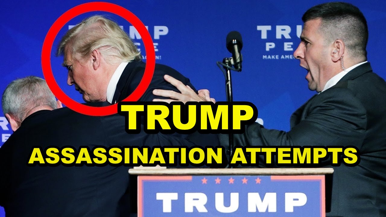 TRUMP ASSASSINATION ATTEMPTS - BEHIND THE SCENES HIDDEN ASSASSINATIONS - THE FAKE DEATHS