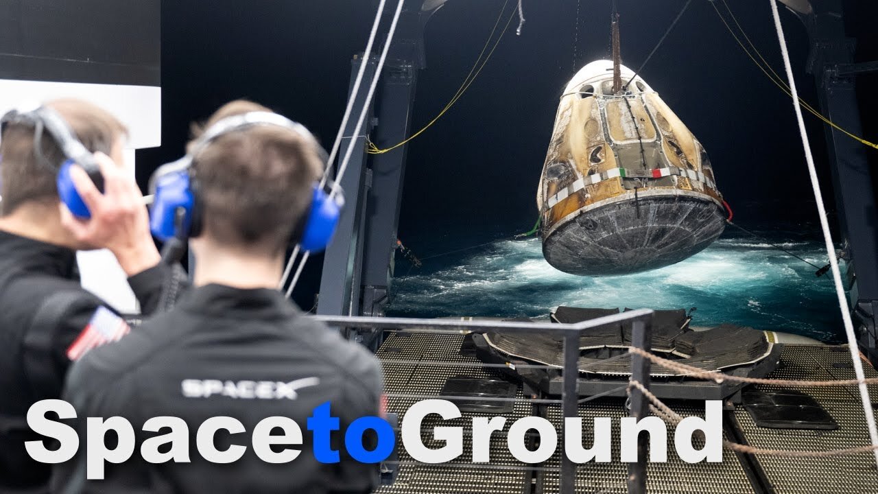 Space to Ground: Splashdown in the Atlantic