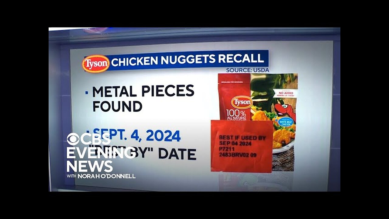 Tyson recalls nearly 30,000 pounds of chicken nuggets