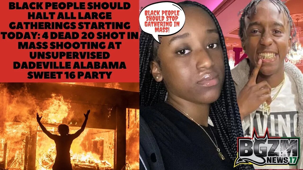 4 Dead 20 Shot In Mass Shooting at Unsupervised Dadeville Alabama Sweet 16 Birthday Party