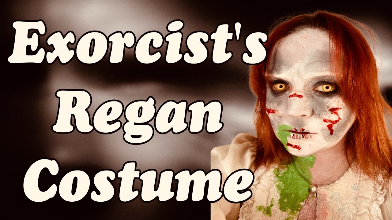 Regan from The Exorcist costume and make up tutorial.