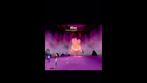 Pokémon Sword - Shiny Alcremie Used Psyshock!