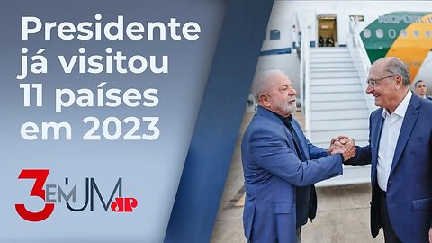 Lula programa mais três viagens ao exterior no mês de julho