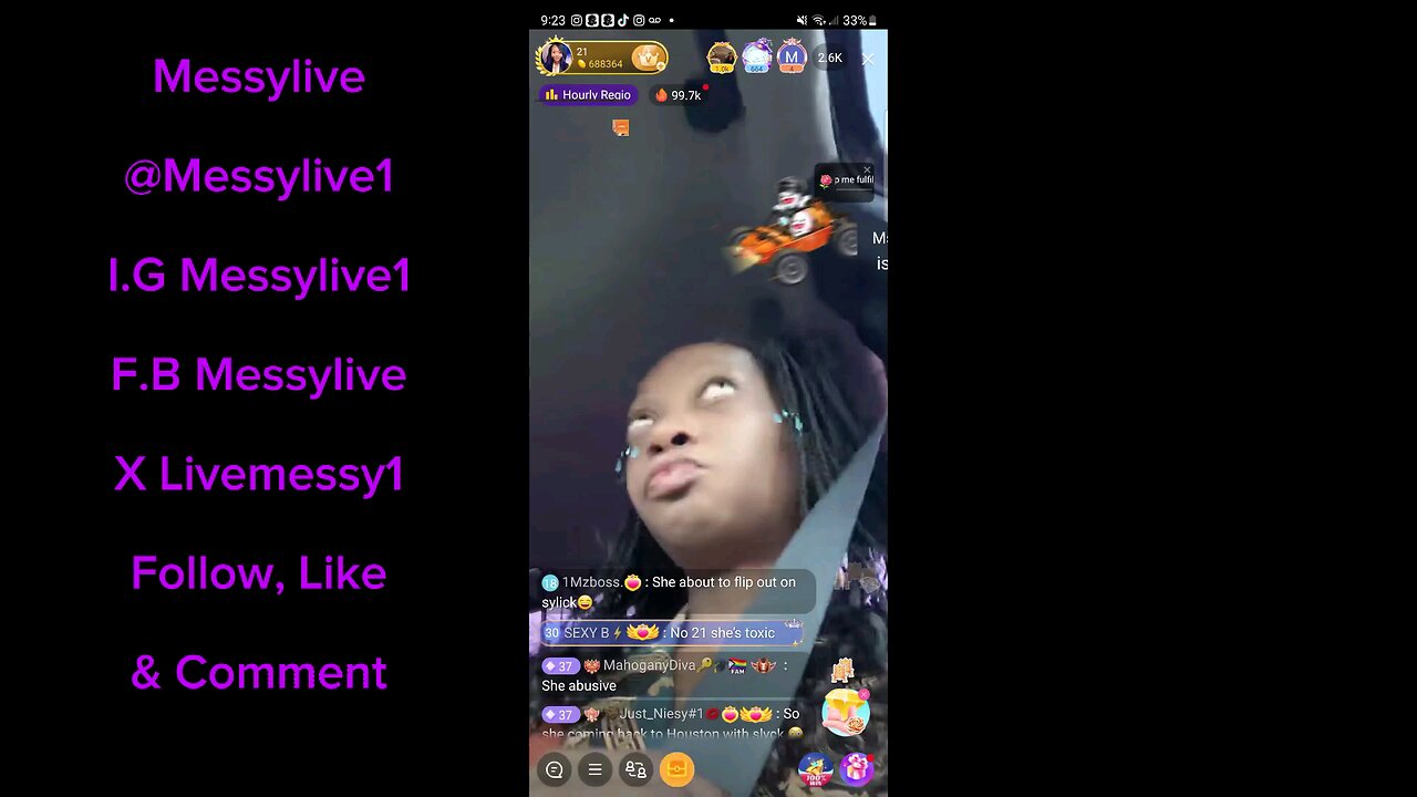 21 Left Demi's, Slyck picked her up.