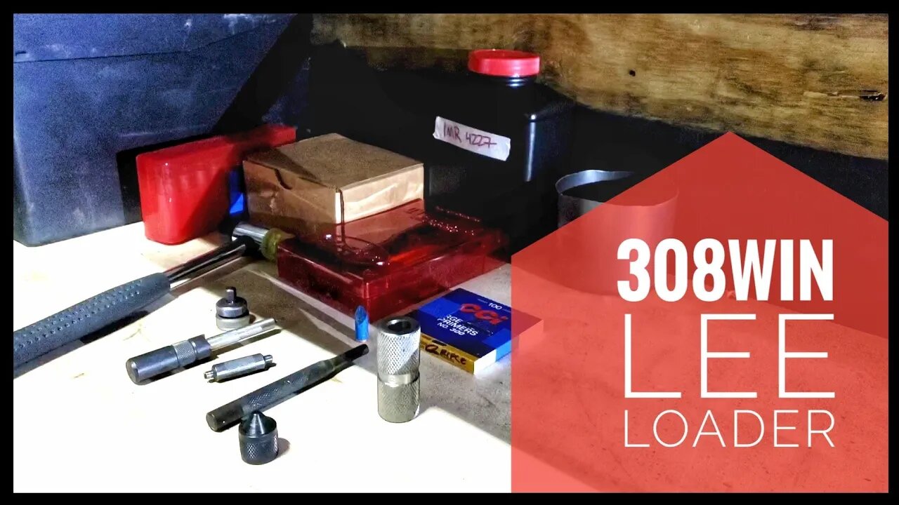 Reloading 308 Winchester With Cast Boolits And IMR 4227 Using The Classic Lee Loader