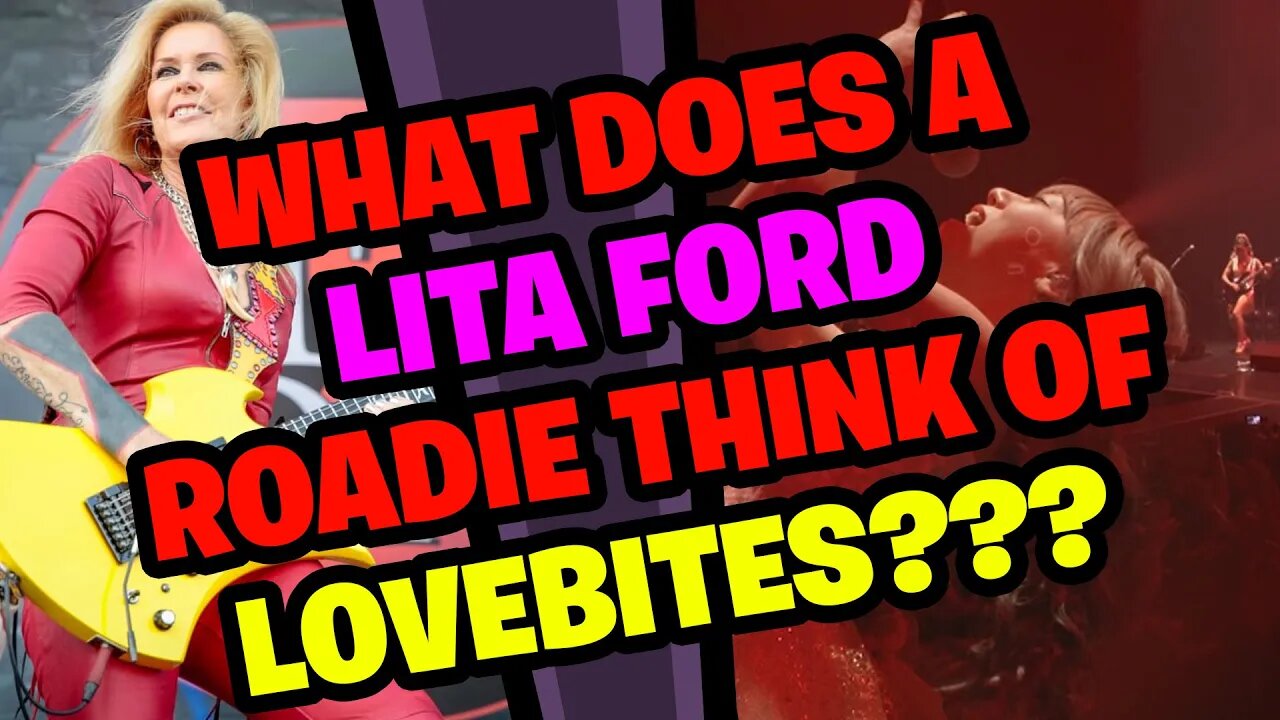 What does a Lita Ford Roadie think of Lovebites HOLY WAR Live @ Zepp Diver City? Roadies React