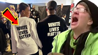 Kanye West and Candace Owens cause Blue Checkmarks and Media MELTDOWN over wearing these shirts!