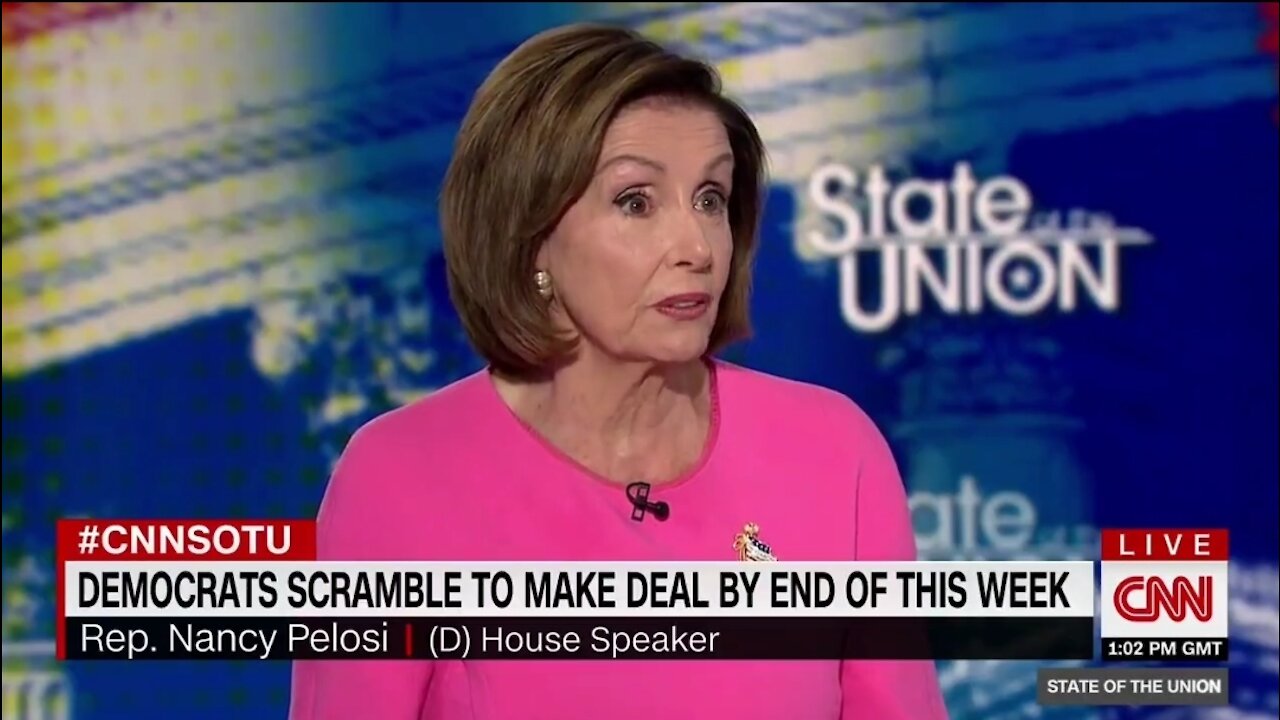 Pelosi Commends Biden for Having a Completely Different Approach to COVID Than Trump Did