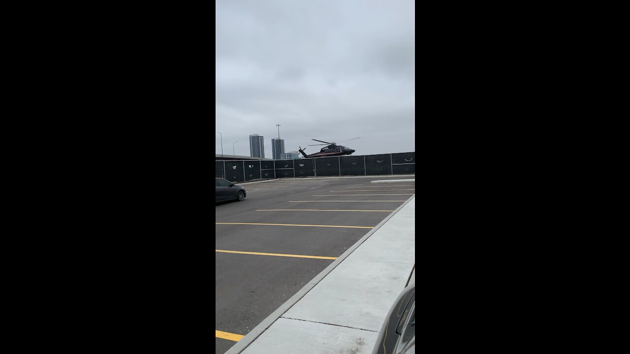 Vaughan hw7 helicopter smart center launching airbus