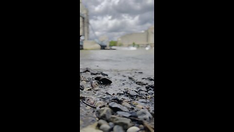 London tower form the depth of Thames