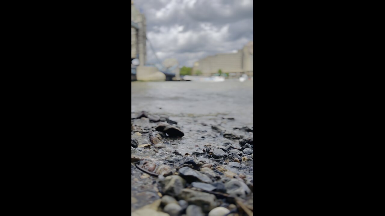 London tower form the depth of Thames