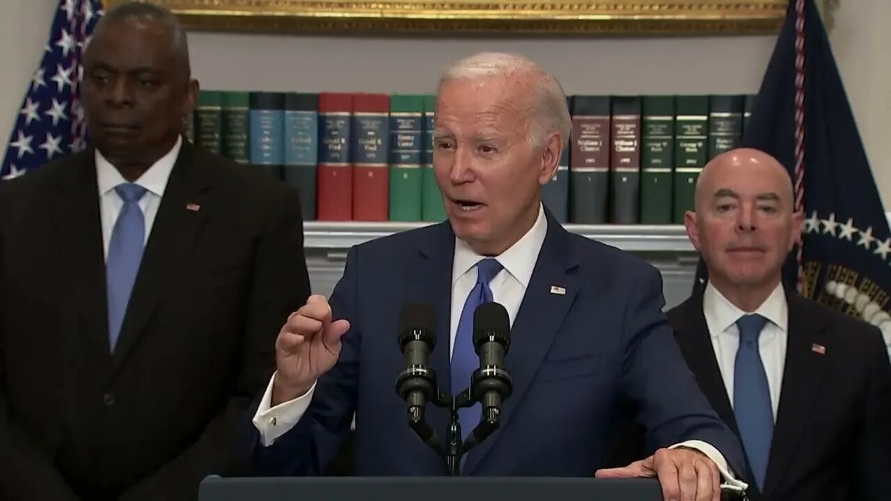 Biden Answers Question On Powerlines By Rambling About Knowing "How Many Huge Americans Have Died"