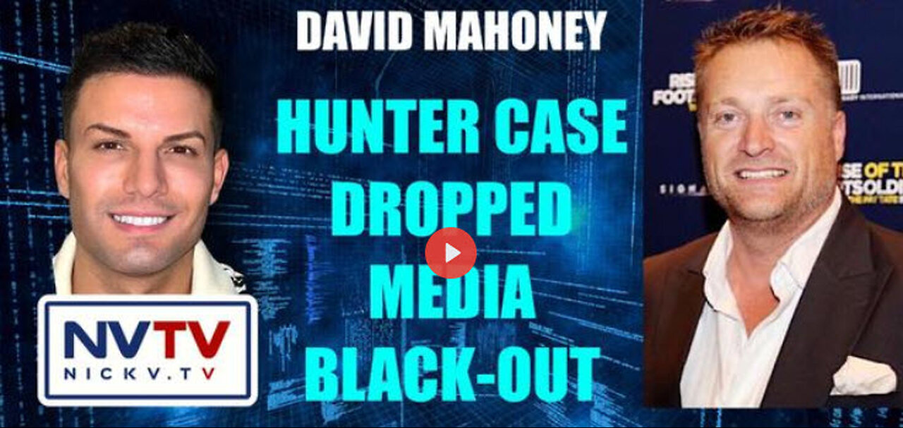 David Mahoney: Hunter Dropped Media Black-Out with Nicholas Veniamin