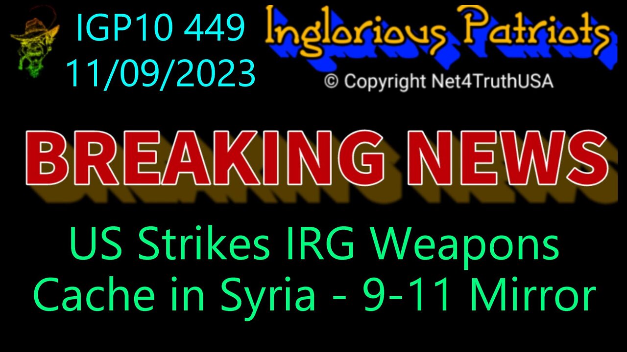 IGP10 449 - US Strikes IRG Weapons Cache in Syria