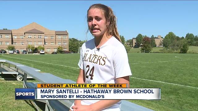 Student Athlete of the Week: Mary Santelli