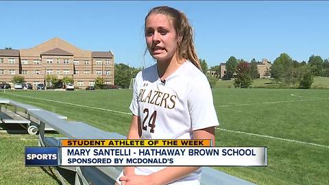 Student Athlete of the Week: Mary Santelli