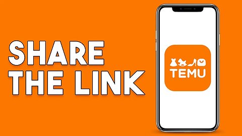 How To Share The Link On Temu