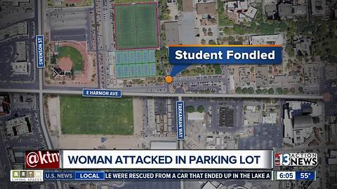 Female student attacked in UNLV parking lot