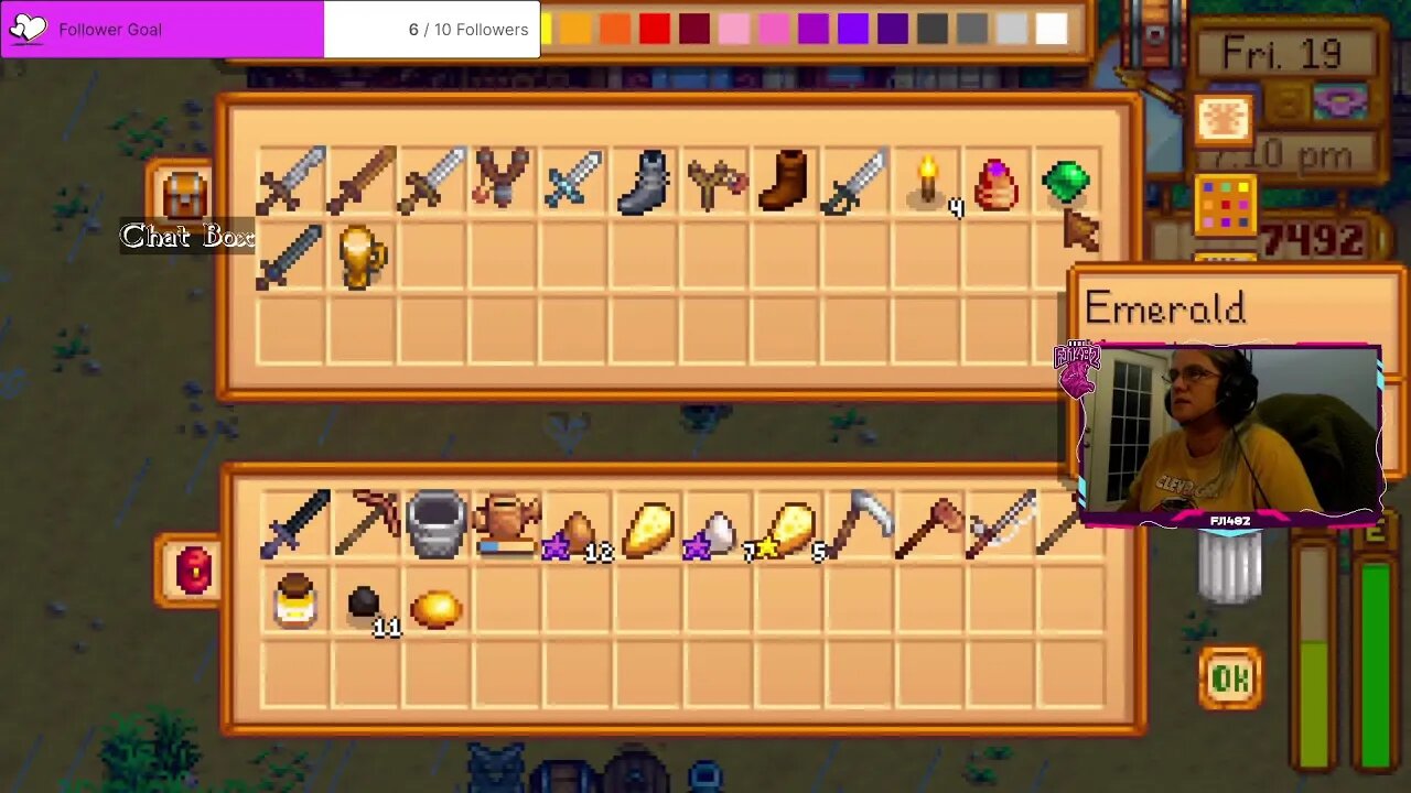 Newbie Stardew Valley Day 9 of Spring, Year 2