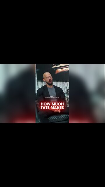 Andrew Tate Reveals How Much He Spends & Earns Per Week