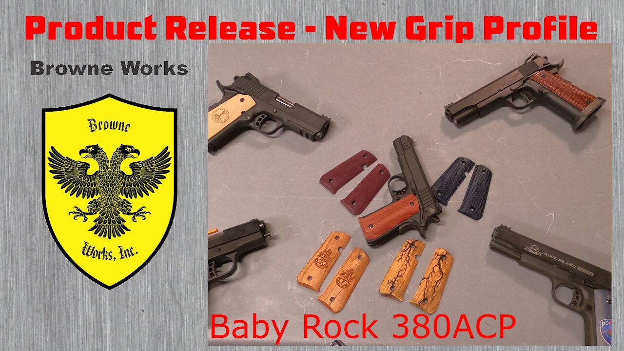 Product Release - RIA Baby Rock 380 ACP grips