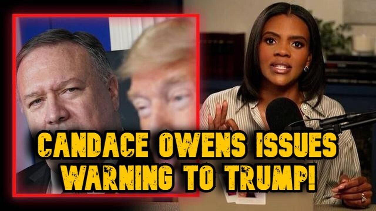 EXCLUSIVE: Candace Owens Issues WARNING To Trump! He Is Being Manipulated By Deep State Infiltrators