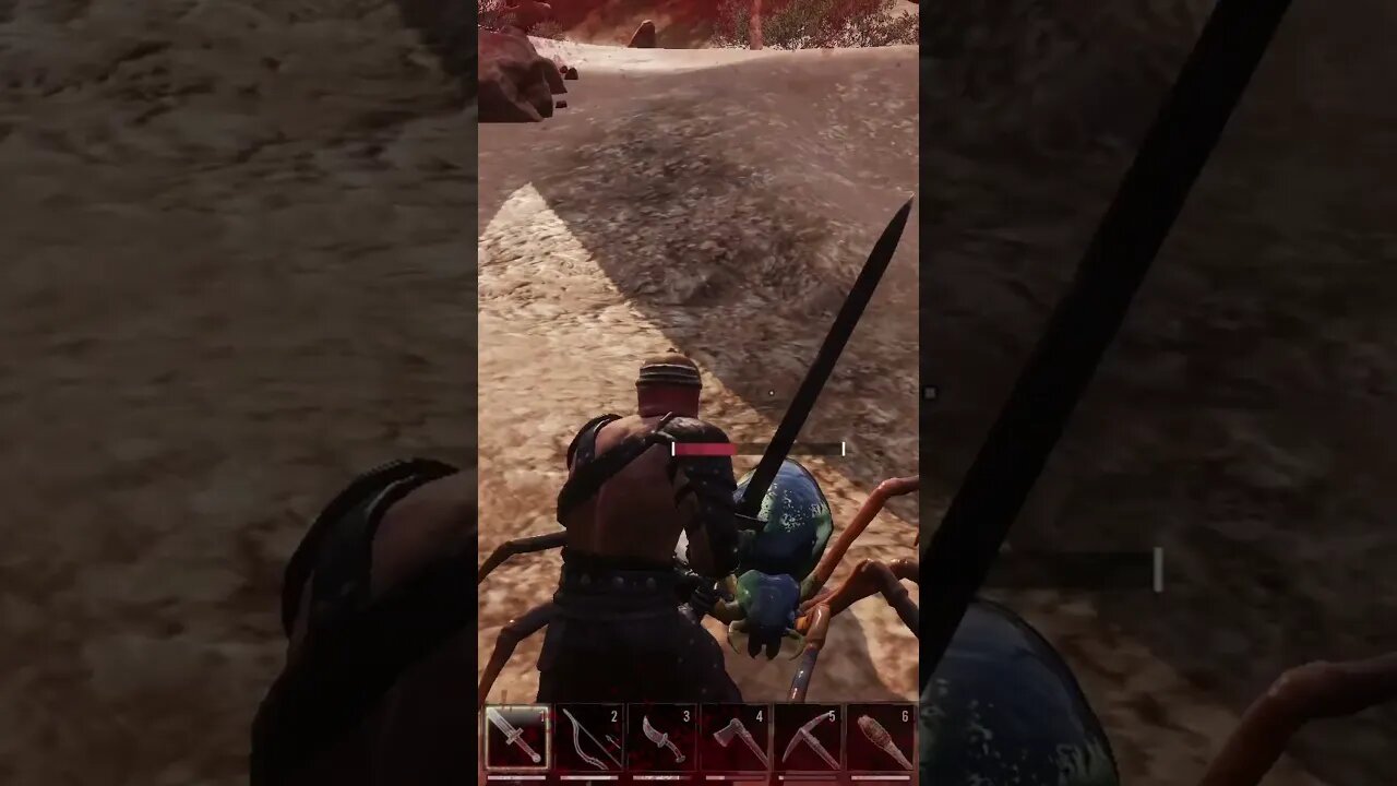 I thought it was an ex-spider! - NSFW - Conan Exiles - #shorts
