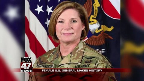 For the first time, a woman is leading the largest command in the US Army