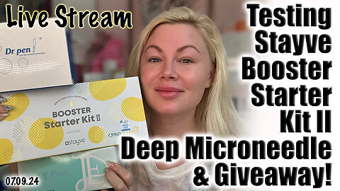 Live Testing Stayve Skin Booster Kit II and Giveaway! AceCosm | Code Jessica10 Saves you Money