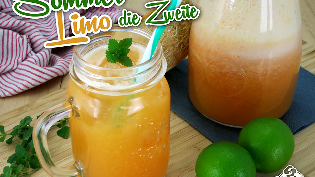 Zuckermelonen Limo