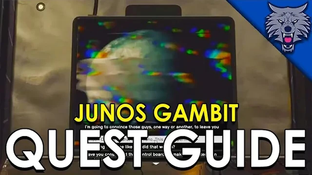 Starfield - Junos Gambit Quest Quest Walkthrough