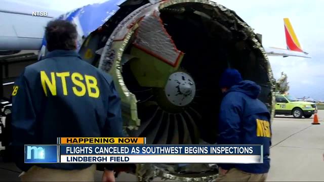 Flights canceled in San Diego as Southwest conducts inspections