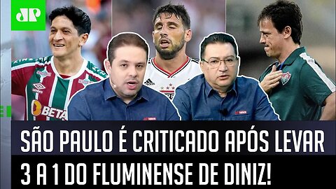 "FOI UM ATROPELO! O São Paulo LEVOU UM BAILE do Fluminense do Diniz e..." SPFC é CRITICADO após 3x1!