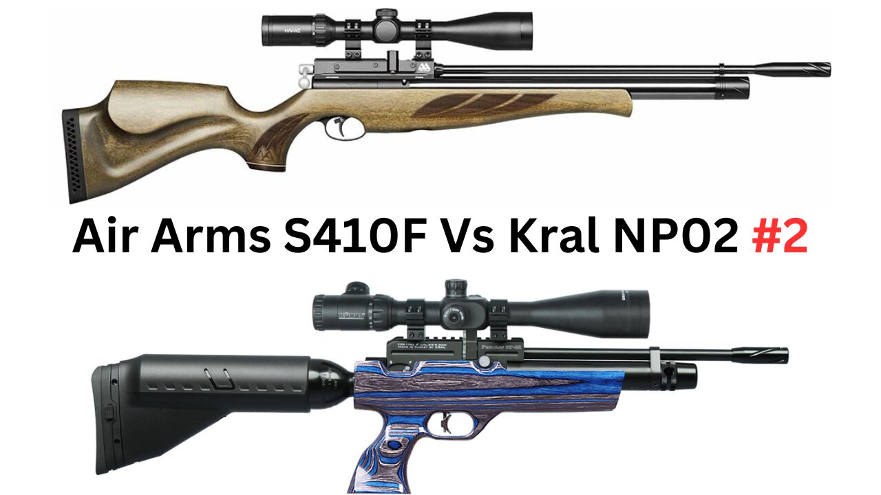 Air Arms S410F Vs Kral Np 02 Laminate