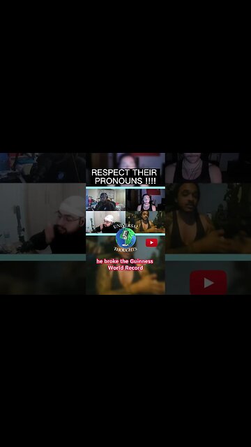 RESPECT THEIR PRONOUNS !!!! #shorts #debate #politics #transgender #mattwalsh