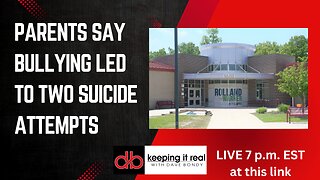 Parents say bullying led to two suicide attempts at Michigan middle school