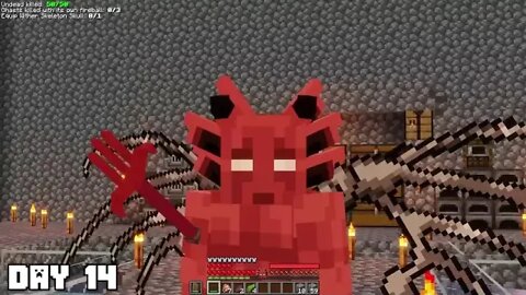 I Survived 100 Days as a DEVIL in Minecraft