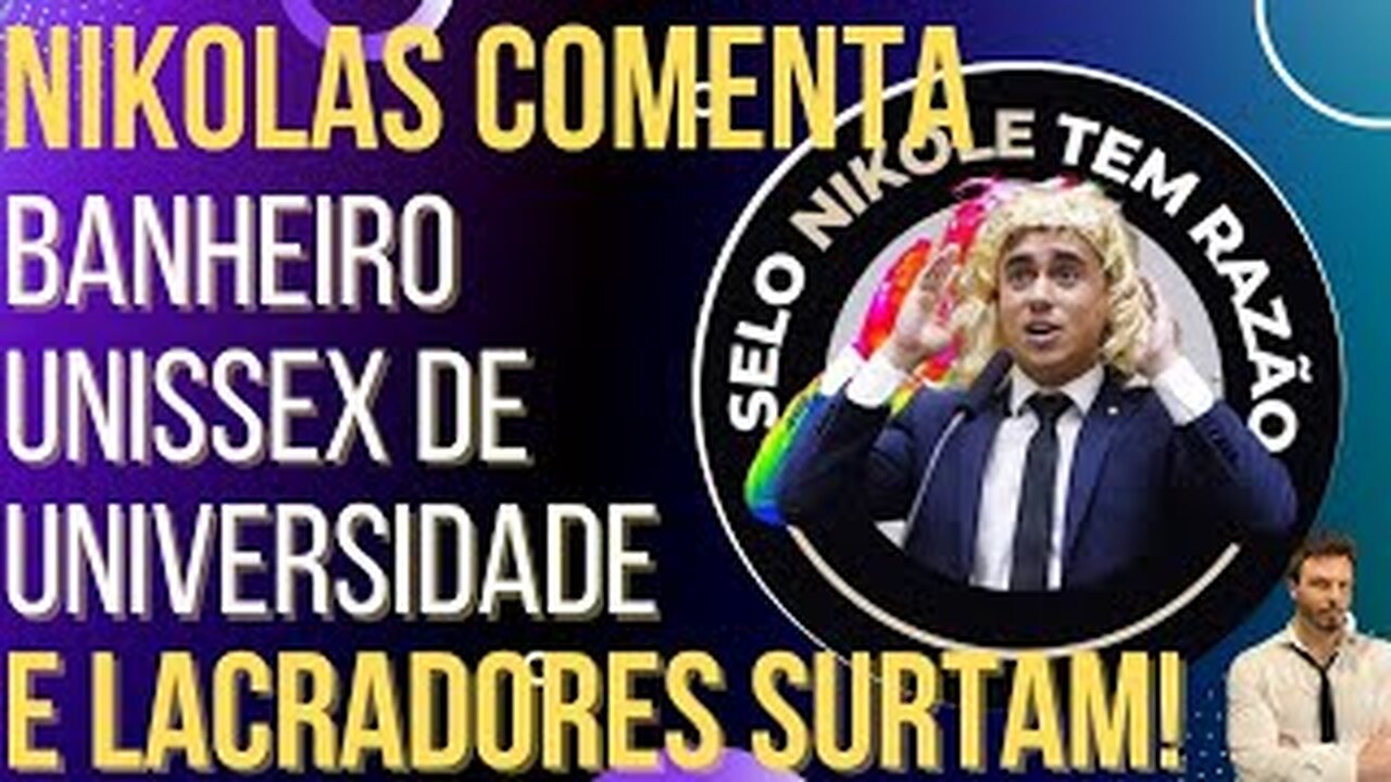 OI LUIZ - Nikolas fala sobre alunas filmadas em banheiro e lacradores surtam!