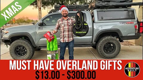 MUST HAVE OVERLANDER GIFT IDEAS | $13 - $300 | GARMIN, EXPEDIT ESSENT, EXITRAX, ADVENT MED KIT, K72