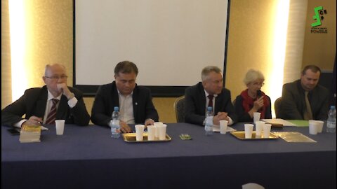 Przedsiębiorczość i bezpieczeństwo: prof. Zajączkowski, Filipiak, Domański, Panasiuk, Marek - panel