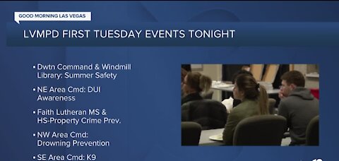 First Tuesday events tonight