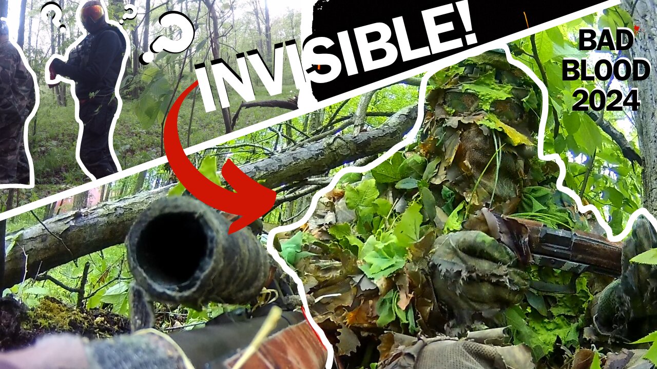 GHILLIE SNIPER HIDES JUST FEET AWAY! | BADBLOOD 2024