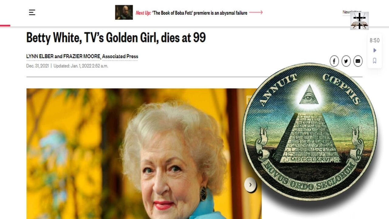 Betty White In Hell, Transcendentalism-Luciferianism, Hollywood Degeneracy