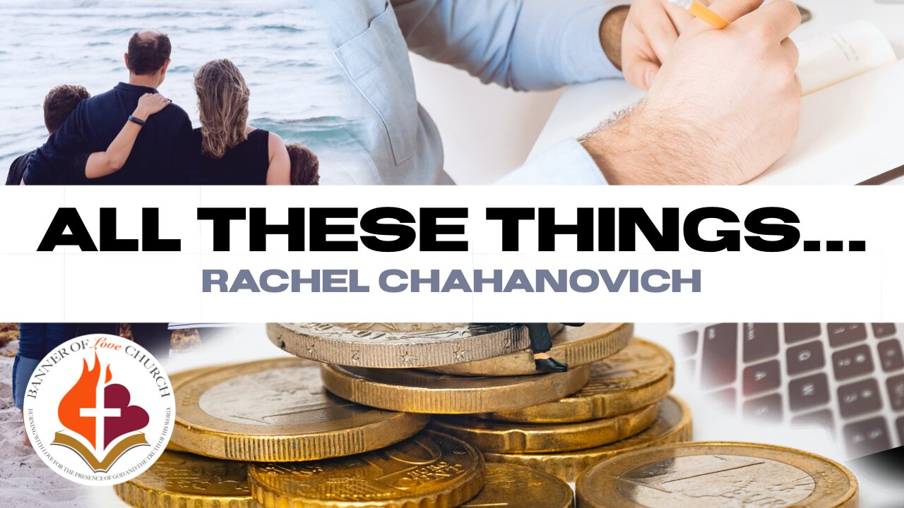 All These Things... - Rachel Chahanovich September 10th, 2023