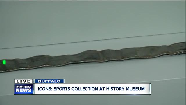 Buffalo sports history, on display from the very beginning!